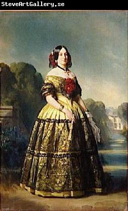 Franz Xaver Winterhalter Portrait of Luisa Fernanda of Spain Duchess of Montpensier
